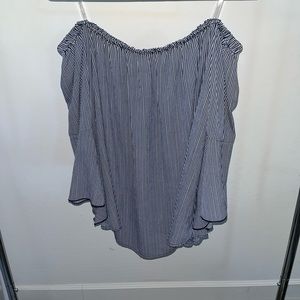 Long sleeve off the shoulder top!